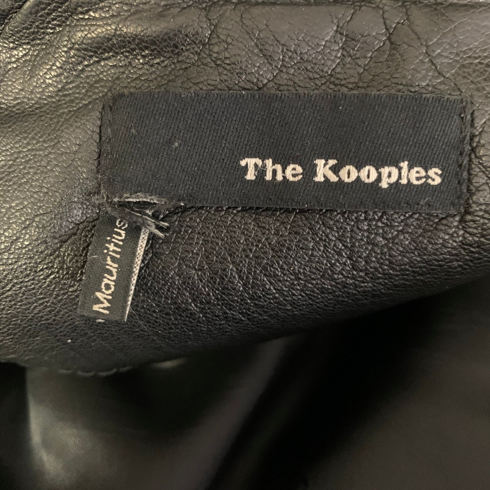 The Kooples THE KOOPLES Size M Black Leather Lambskin Biker Jacket Size M / US 6-8 / IT 42-44 - 6 Thumbnail
