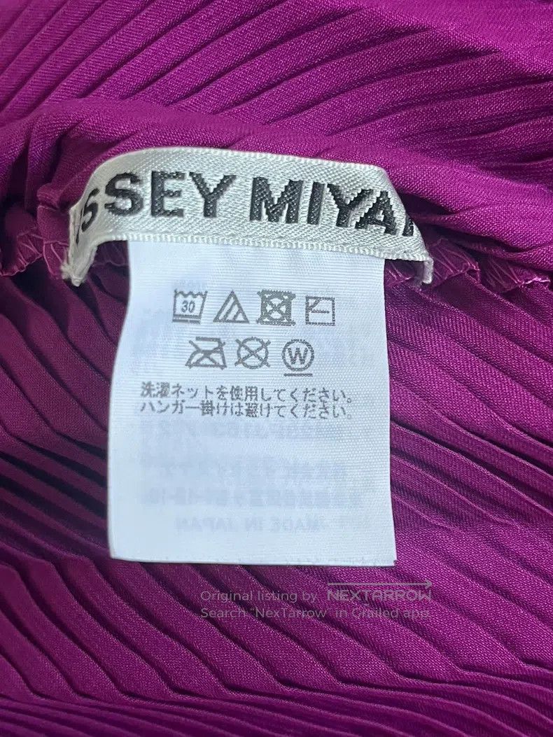 Issey Miyake Issey Miyake Purple Short Sleeve Size S / US 4 / IT 40 - 3 Thumbnail
