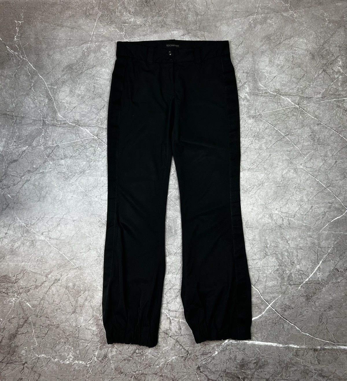 Marithe + Francois Girbaud Marithe Francois Girbaud Black Designer Y2K Pants IT 46 Size 32" / US 10 / IT 46 - 1 Thumbnail