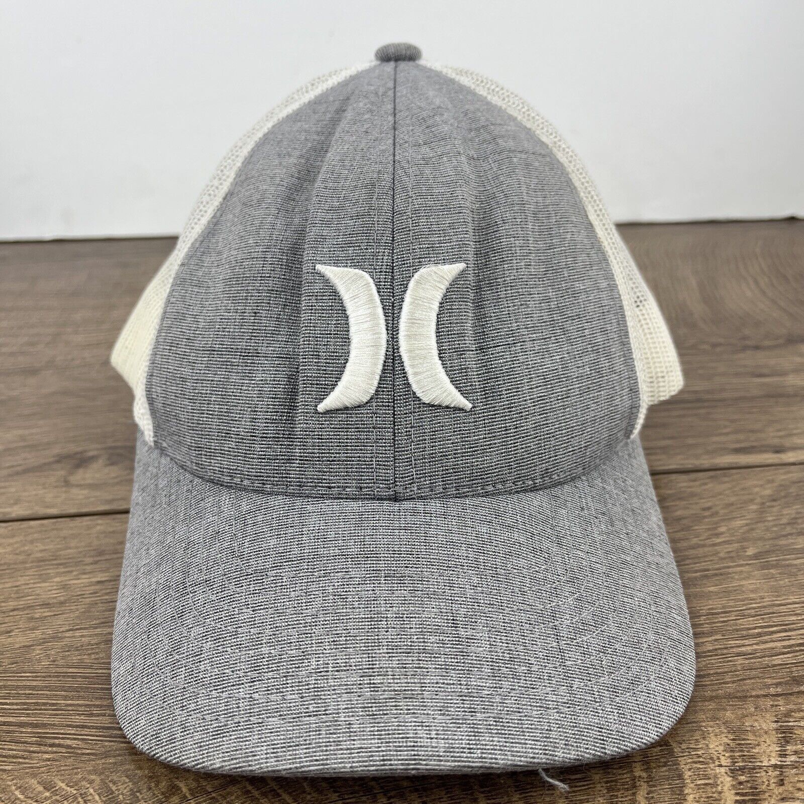Hurley Hurley Gray Hat Snapback Gray Hat Adjustable Adult Size Hat Size ONE SIZE - 6 Thumbnail