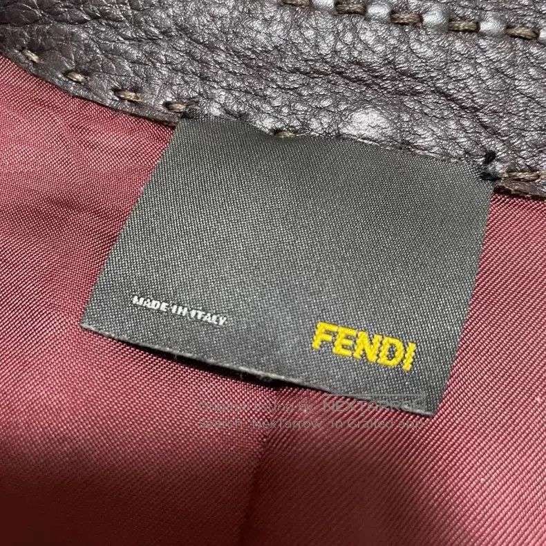 Fendi Fendi Leather Jacket Size S / US 4 / IT 40 - 5 Thumbnail