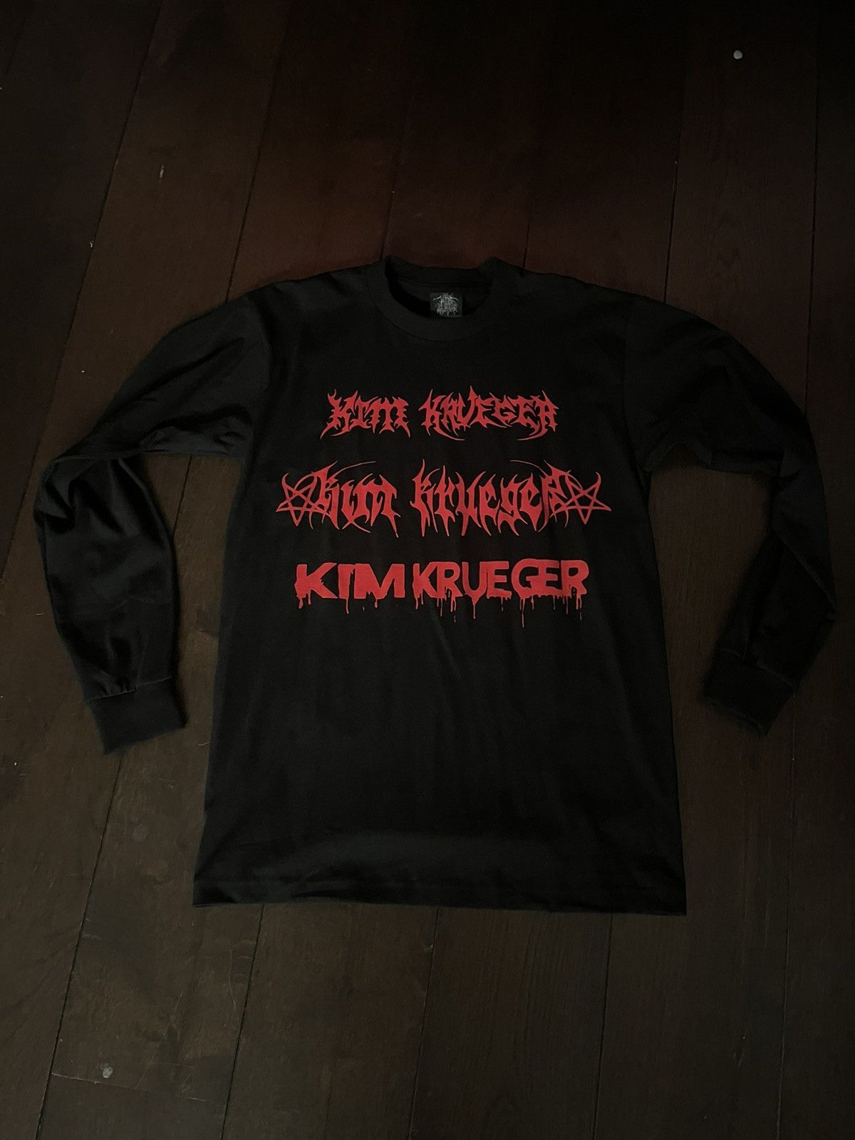 Kim Krueger KIM KRUEGER PIERCED FACE LONGSLEEVE | Grailed