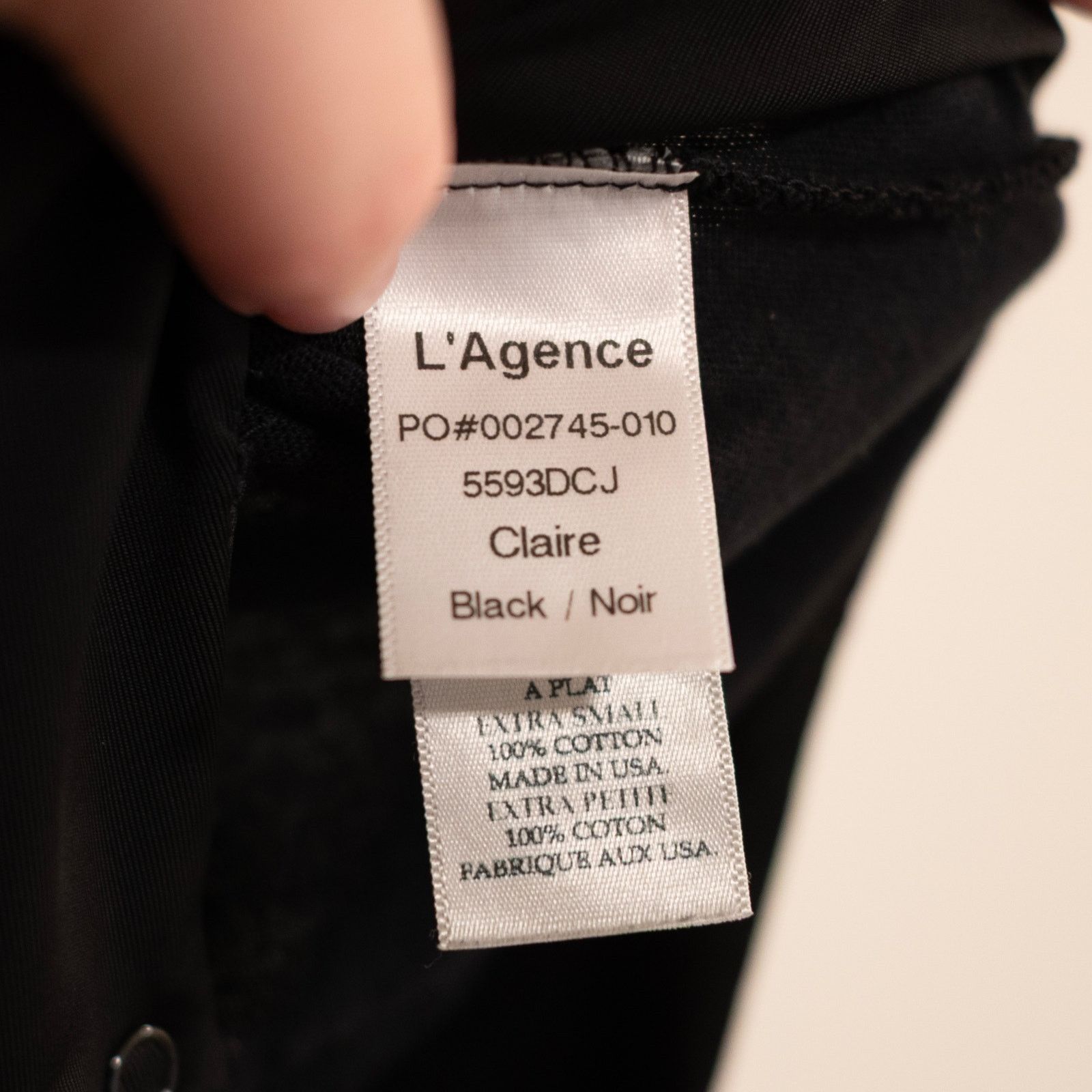 L'AGENCE L'Agence Claire Bodysuit Size XS / US 0-2 / IT 36-38 - 5 Thumbnail