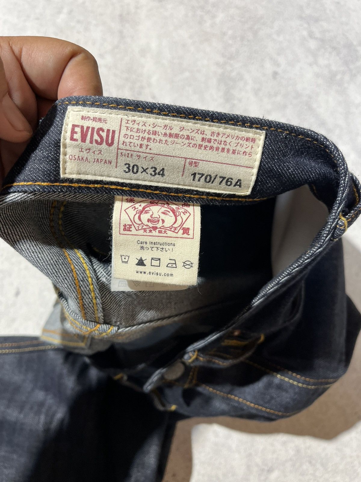 Evisu EVISU Logo pocket Salvage Size US 31 - 11 Thumbnail