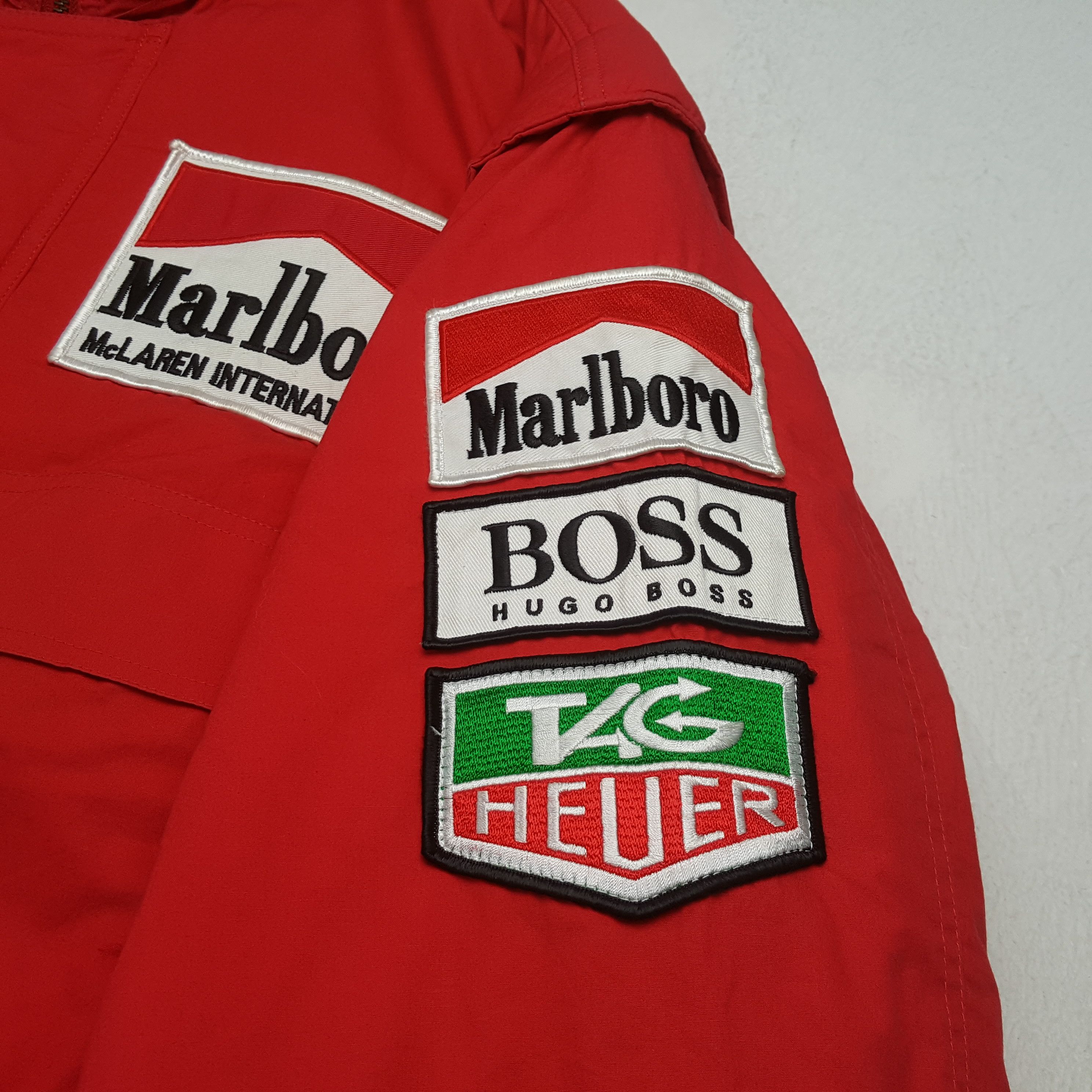 Marlboro Vintage Marlboro Formula One Racing Team Jacket C302N1 Size US L / EU 52-54 / 3 - 9 Thumbnail