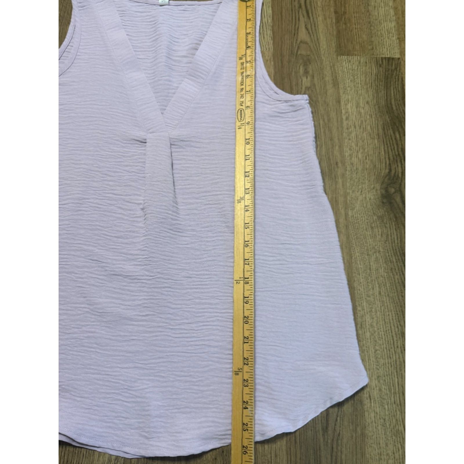 Vintage Zenana Tank Top Women's Size Small Purple V-neck Sleeveless NWT Size S / US 4 / IT 40 - 4 Thumbnail