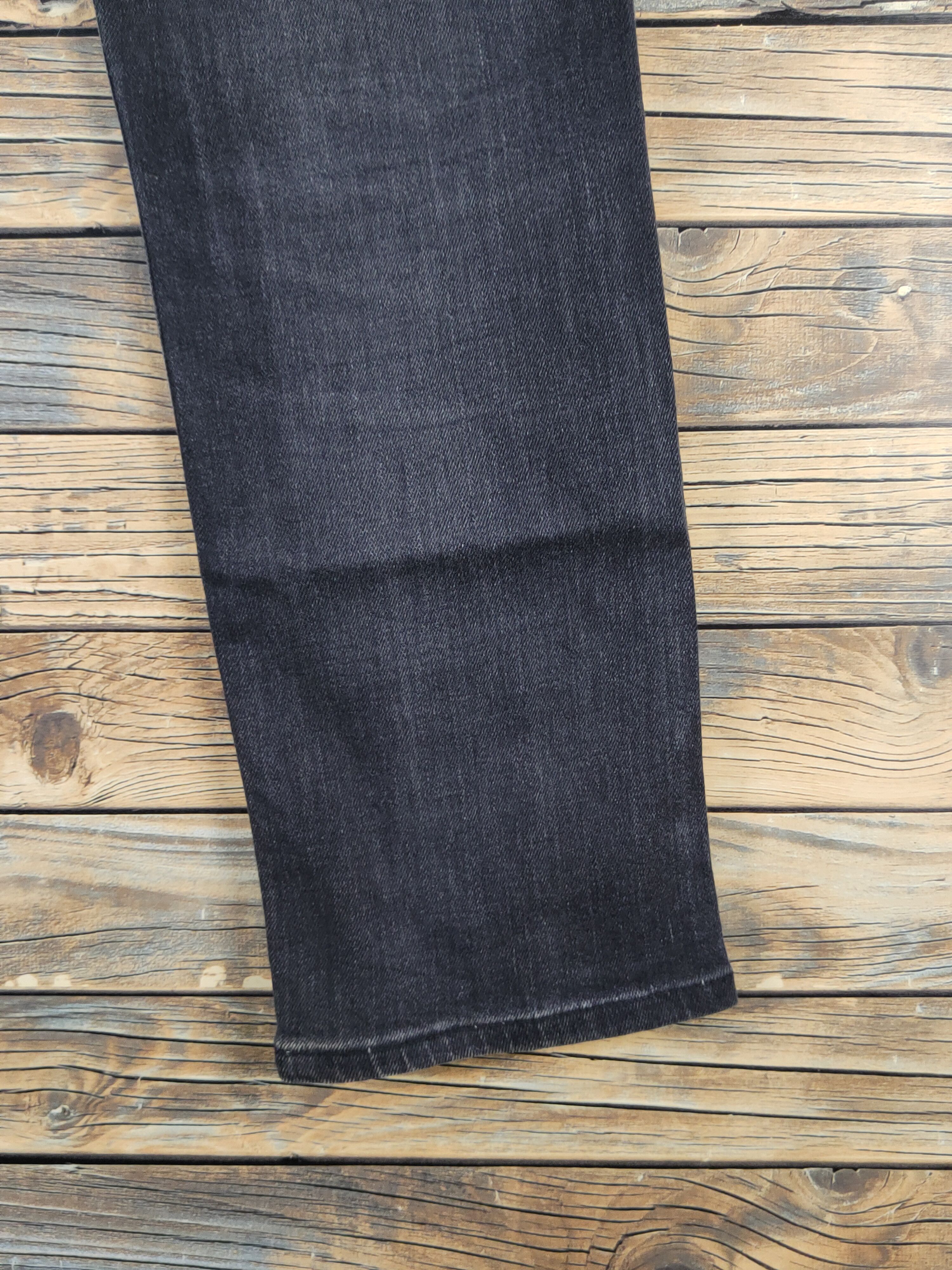 Edwin Edwin Black Distressed Ripped denim Jeans #W1305 Size US 31 - 14 Thumbnail
