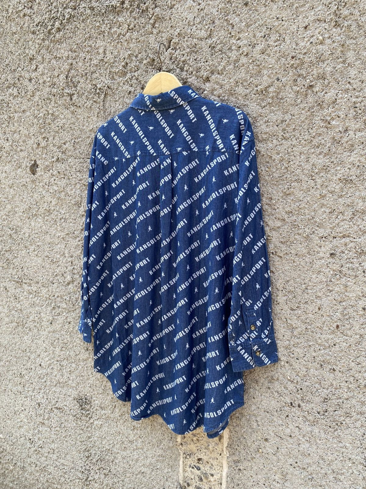Kangol Rare Kangol Over Print Button Shirt Size US L / EU 52-54 / 3 - 10 Thumbnail