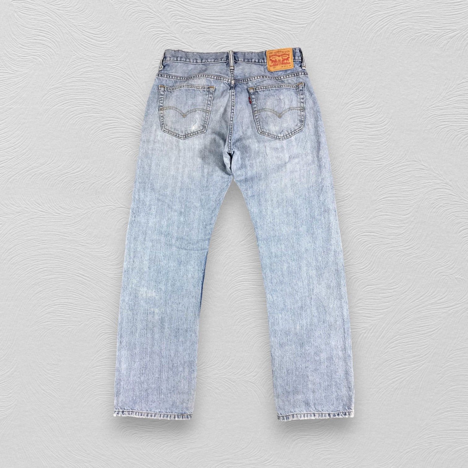 Levi's Vintage Levis 569 Jeans faded Blue Denim KJ261 Size US 32 / EU 48 - 2 Thumbnail