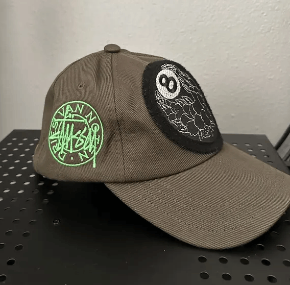 Stussy Stüssy Dries Van Noten 8 Ball Patch Cap Size ONE SIZE - 2 Thumbnail