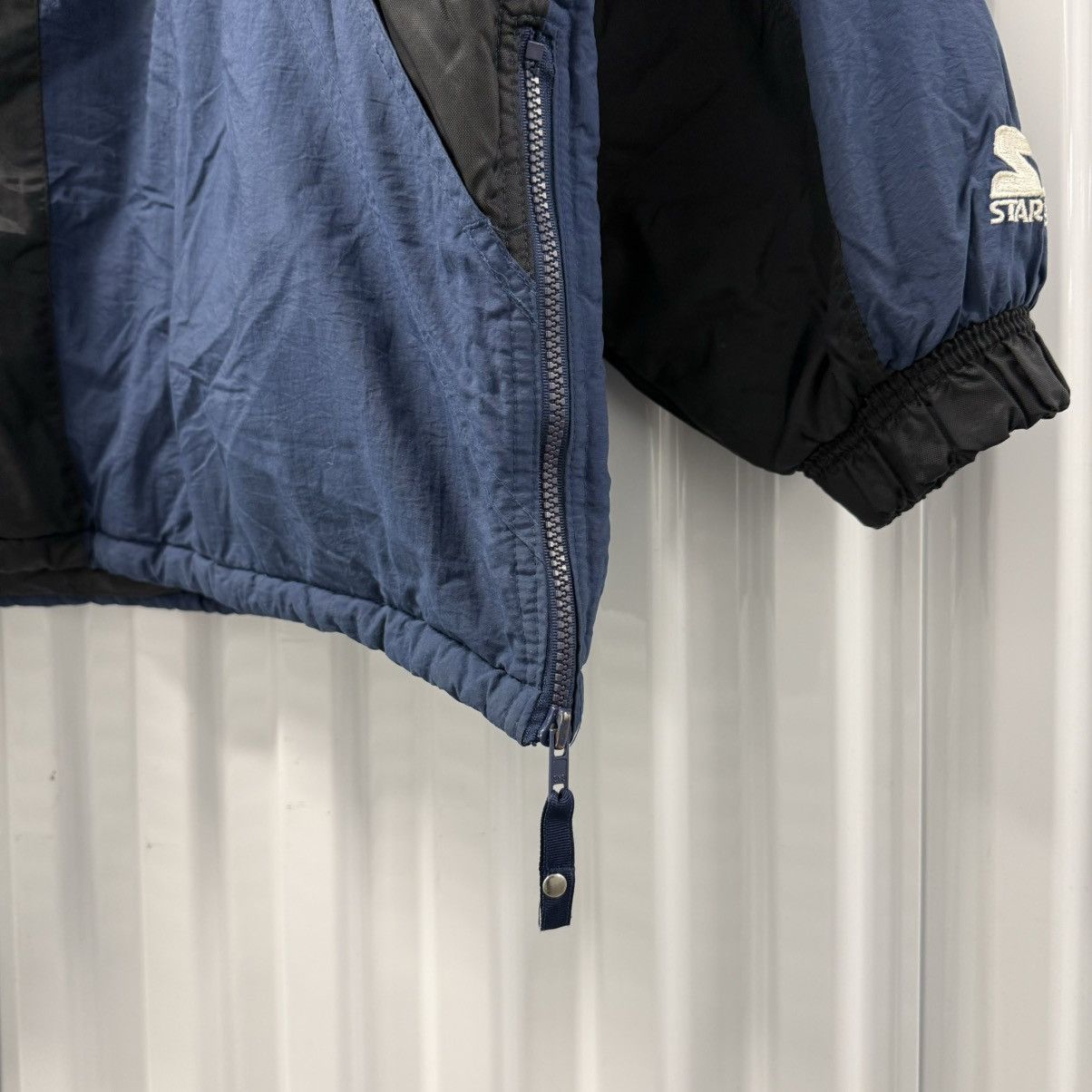 NCAA × Starter × Vintage RARE Vintage 90s Notre Dame Starter Jacket Size US XXL / EU 58 / 5 - 8 Thumbnail