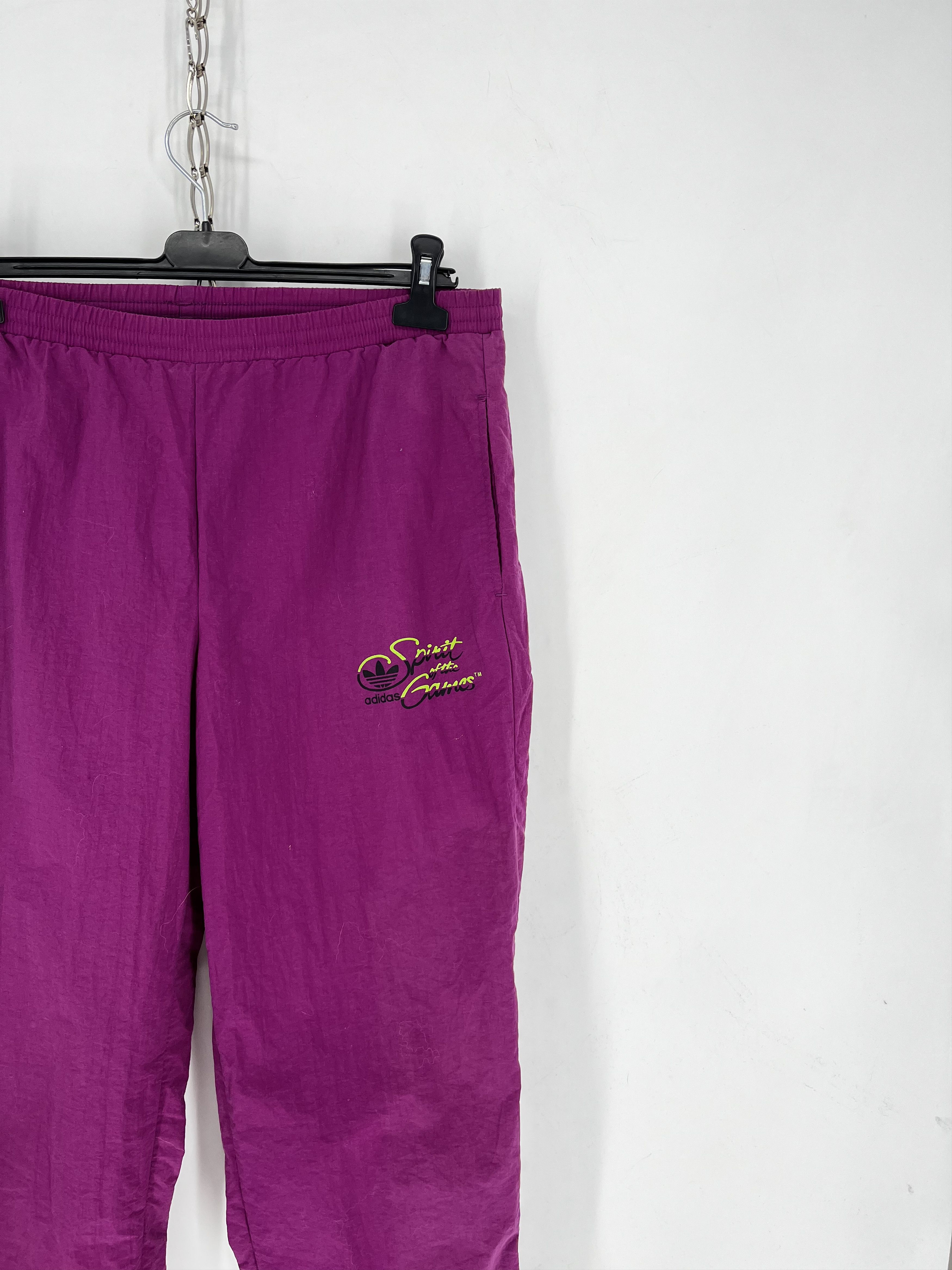 Other Rare 90s Adidas Track Pants Vintage Y2K Purple Size M Size US 32 / EU 48 - 5 Thumbnail