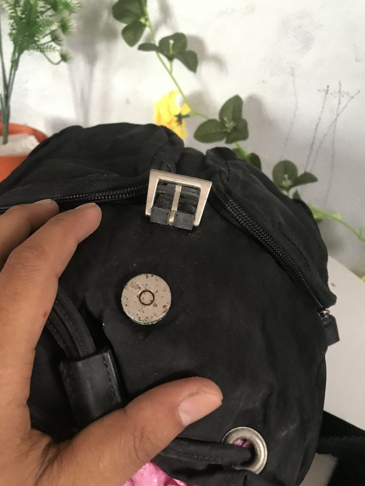 Prada Vintage Prada Mini Bagpack Size ONE SIZE - 8 Thumbnail
