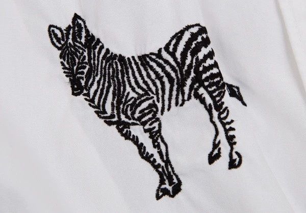 Comme des Garcons comme des garcons | 1980s animal embroidered round neck lin Size US M / EU 48-50 / 2 - 5 Thumbnail