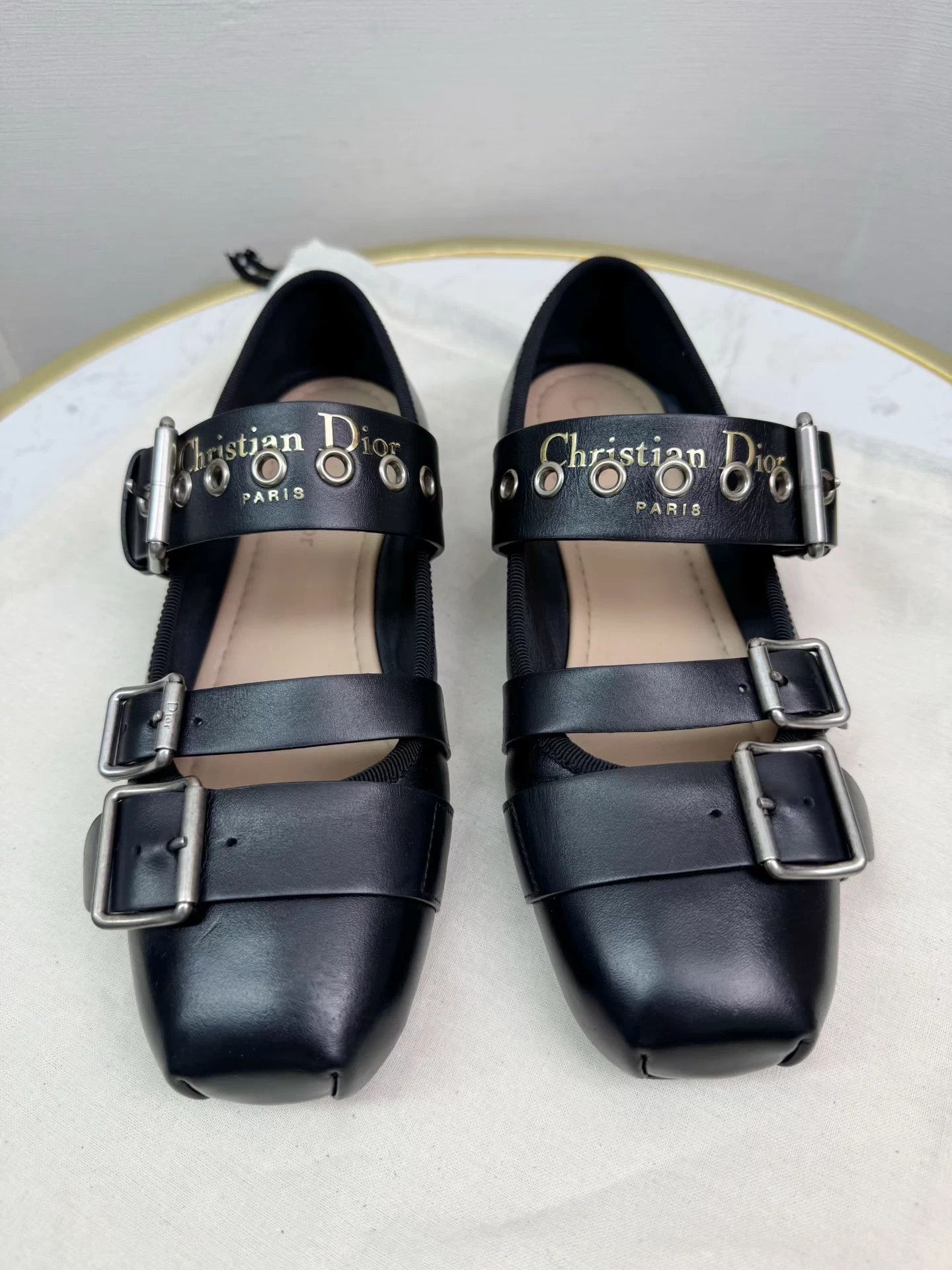 Dior Dior Mary Jane Flats 36.5, 2-3wears, cleaned Size US 5.5 / IT 35.5 - 1 Thumbnail