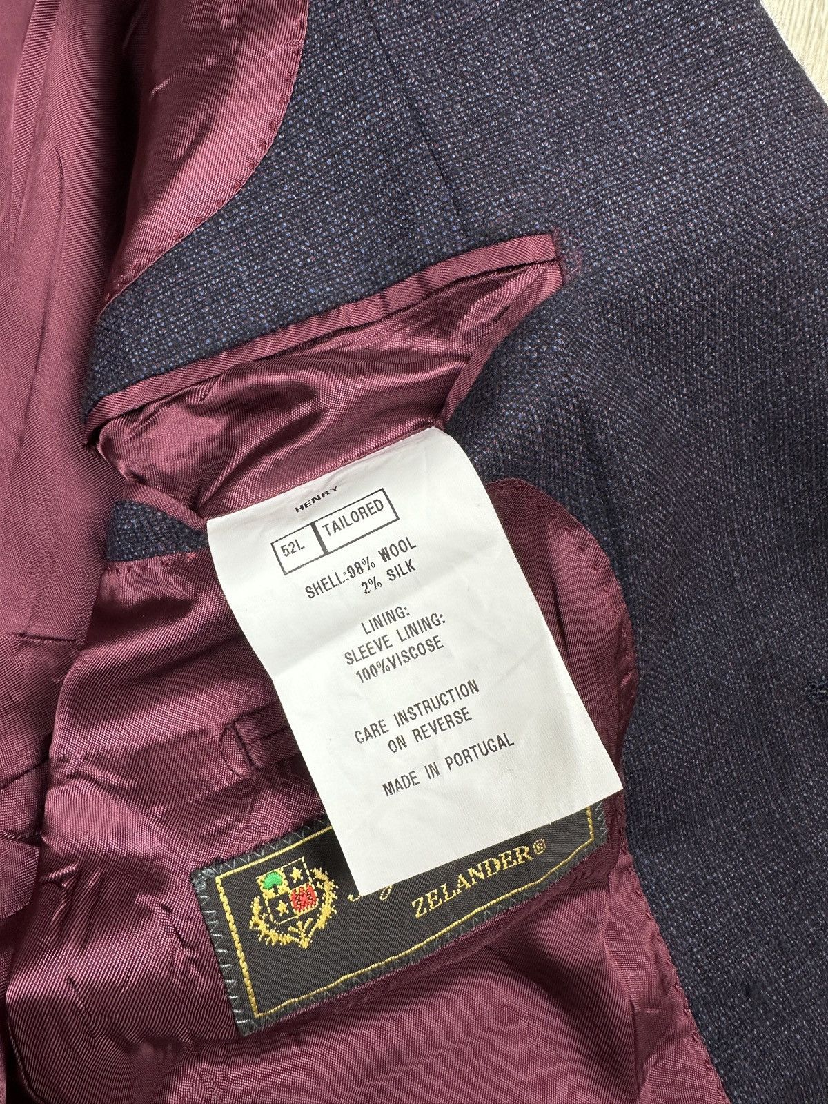 Loro Piana Henry by Loro Piana Blazer Wool Jacket Size 52L - 18 Thumbnail
