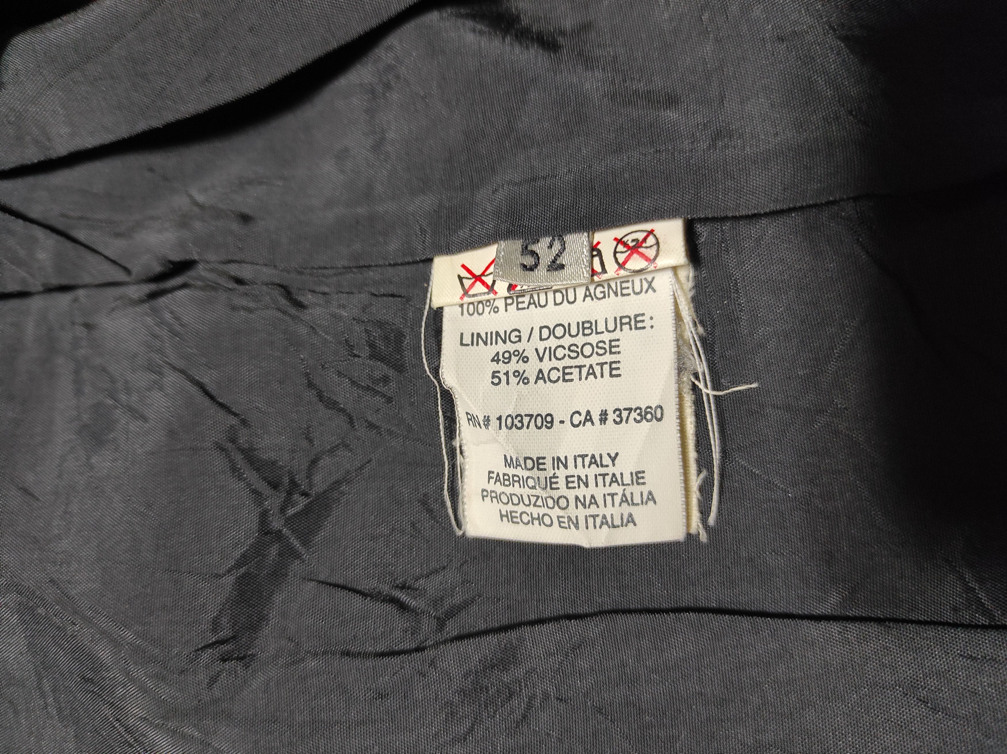 Armani Armani Collezioni Leather Classical Jacket Size US L / EU 52-54 / 3 - 16 Thumbnail
