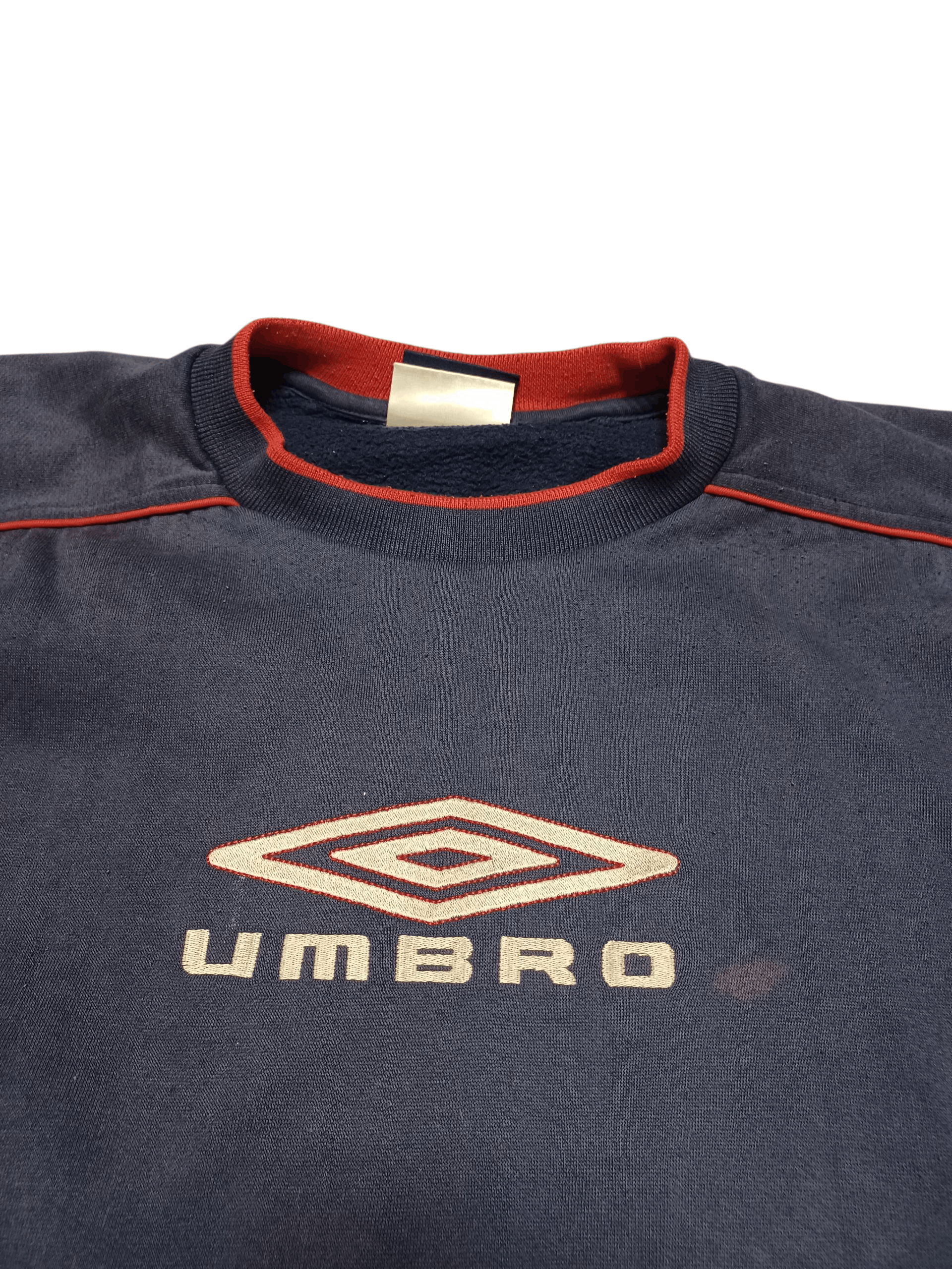 Umbro UMBRO VINTAGE FADED DIRTY BIGLOGO EMBROIDERED SWEATSHIRT Size US L / EU 52-54 / 3 - 7 Thumbnail