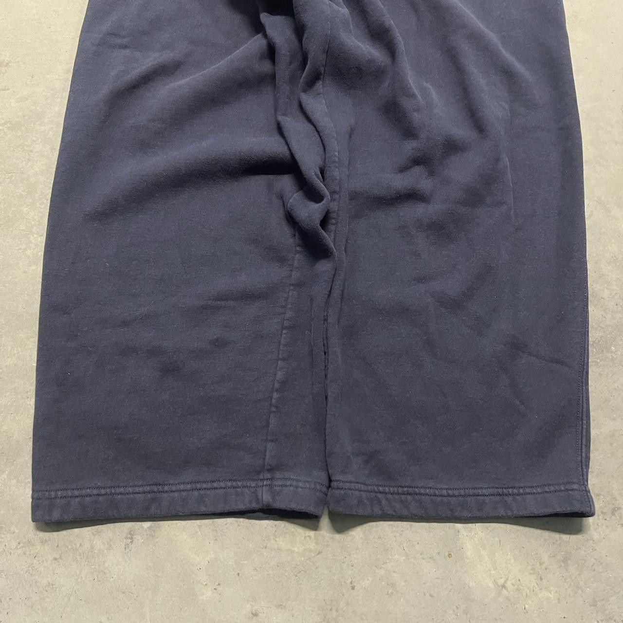Vintage Vintage Y2K/2000s Super Baggy Wide Leg Navy Blue Sweatpants with adjustable waist and drawstrings! Size US 42 / EU 58 - 3 Thumbnail