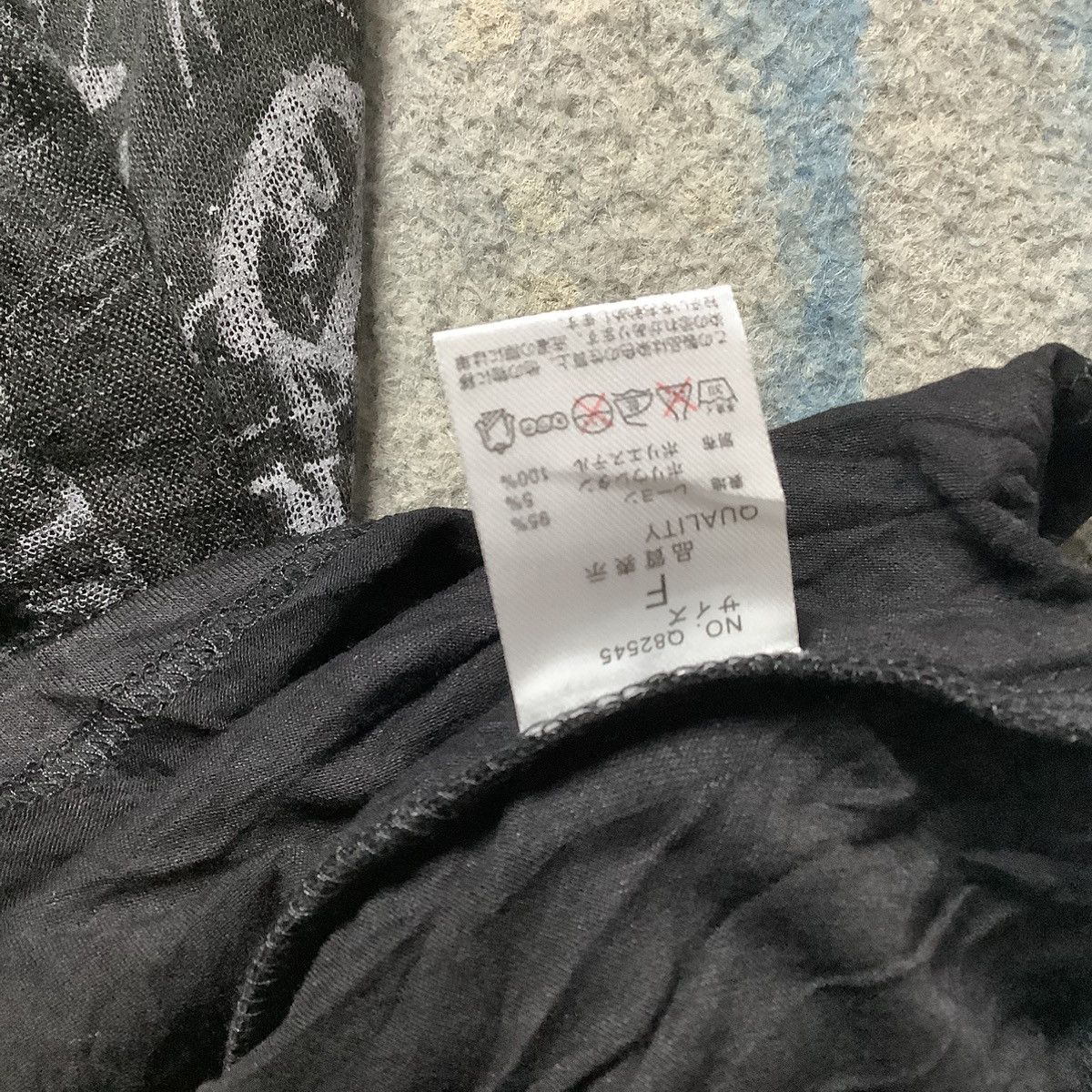 If Six Was Nine × Japanese Brand × Le Grande Bleu (L.G.B.) Y2k Ghost of Harlem Skull Punk Longsleeve Ifsixwasnine Size ONE SIZE - 8 Thumbnail