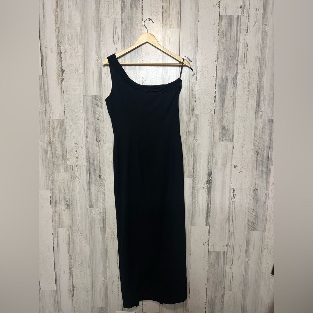 Other Maggy London Black One Shoulder Formal Gown | Size 6 | Elega Size S / US 4 / IT 40 - 9 Thumbnail