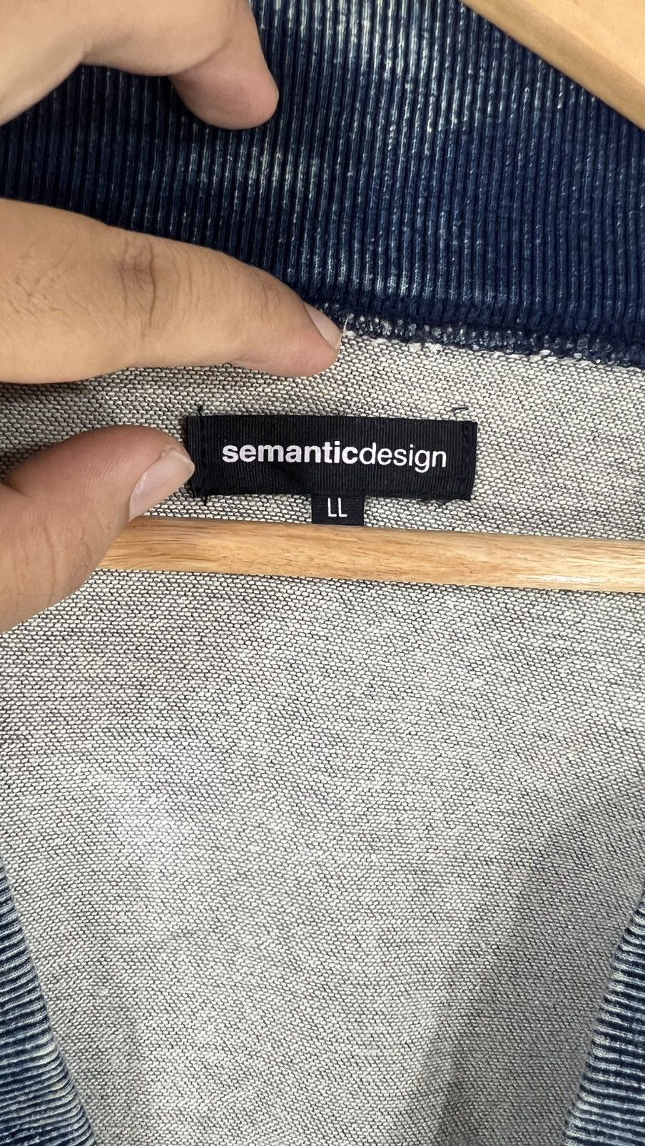 semanticdesign Semantic Design Cardigan Indigo Rare Design Size US XL / EU 56 / 4 - 4 Thumbnail