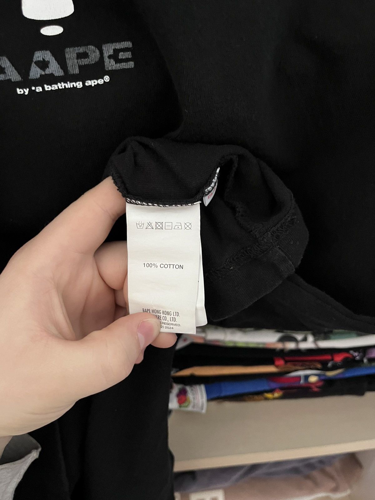 Aape Aape By Bape Tee Hologram Logo Size US M / EU 48-50 / 2 - 9 Thumbnail