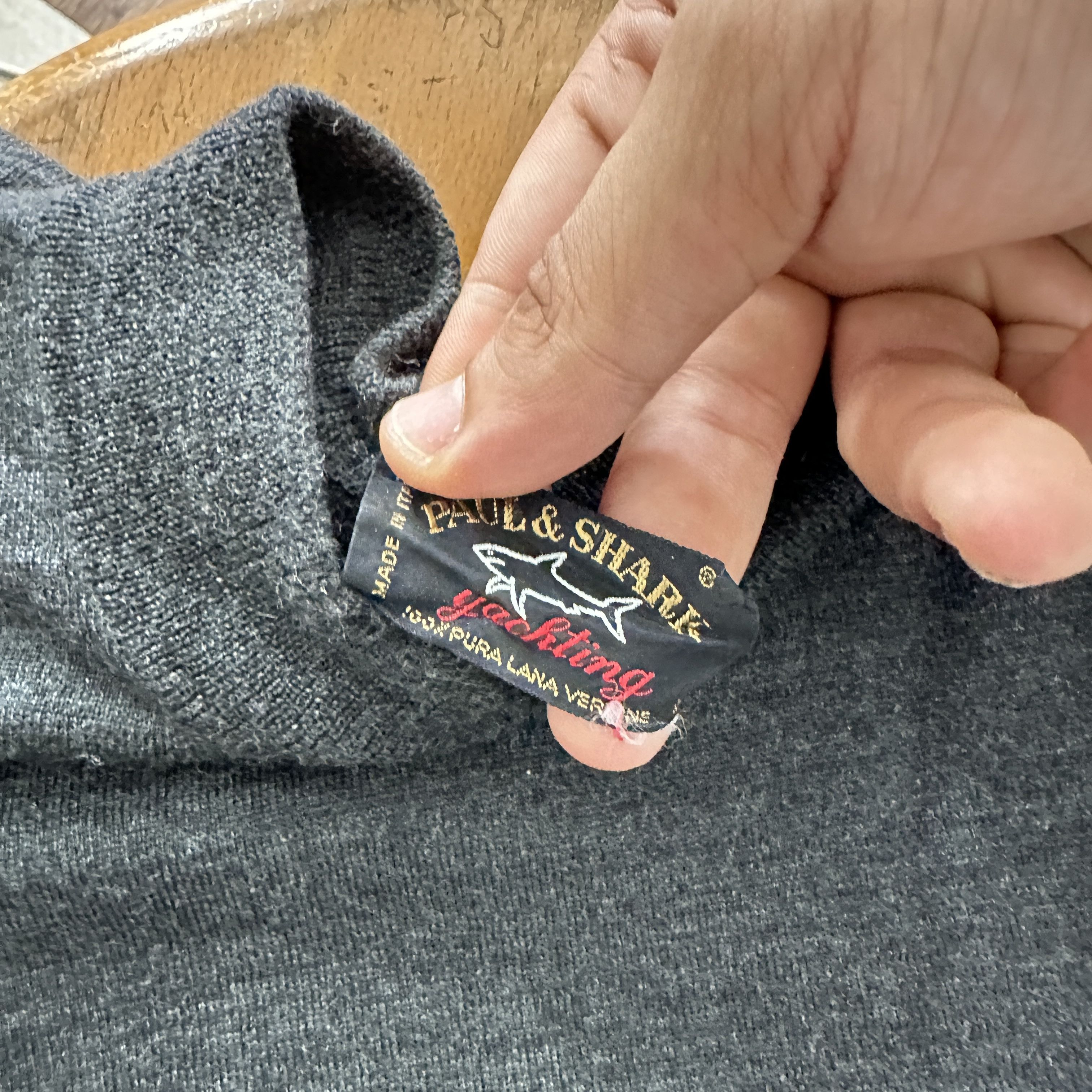 Paul & Shark Maglione PAUL & SHARK Logo Ricamato – L Size US L / EU 52-54 / 3 - 7 Thumbnail