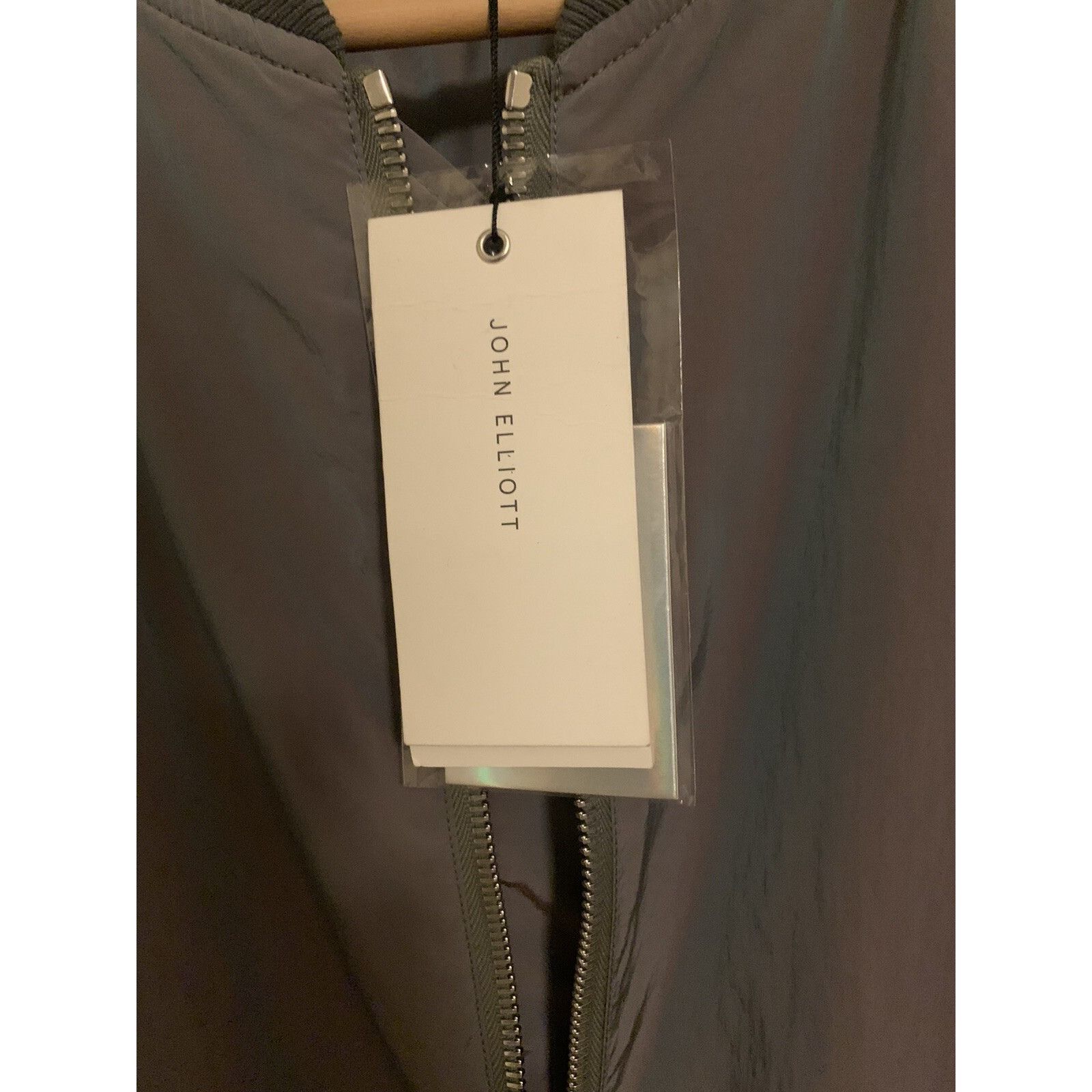 John Elliott John Elliott New Iridescent Bogota Bomber Jacket Grey 2 Medi Size US M / EU 48-50 / 2 - 6 Thumbnail