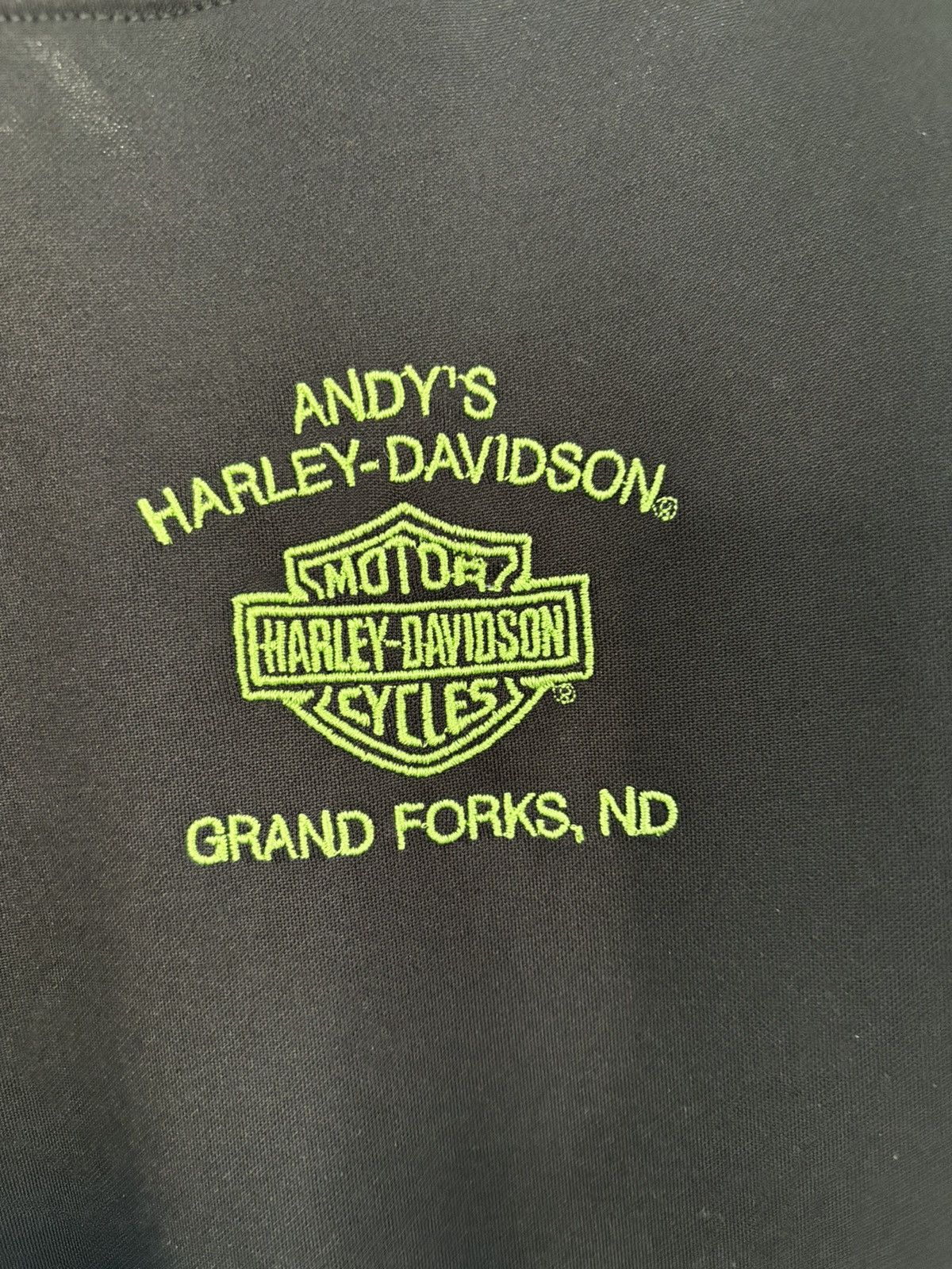 Harley Davidson Vintage Black Harley Davidson Sleeveless Size US XL / EU 56 / 4 - 3 Thumbnail