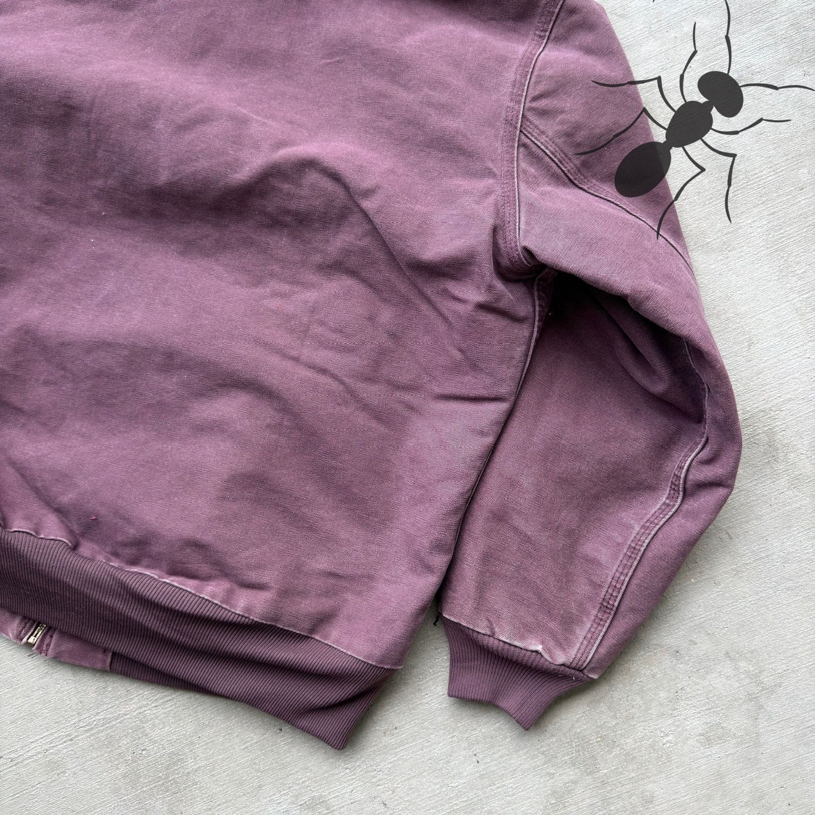 Carhartt × Vintage Carhartt WOMENS J130 DPM purple hooded work wear jacket Size US XL / EU 56 / 4 - 7 Thumbnail