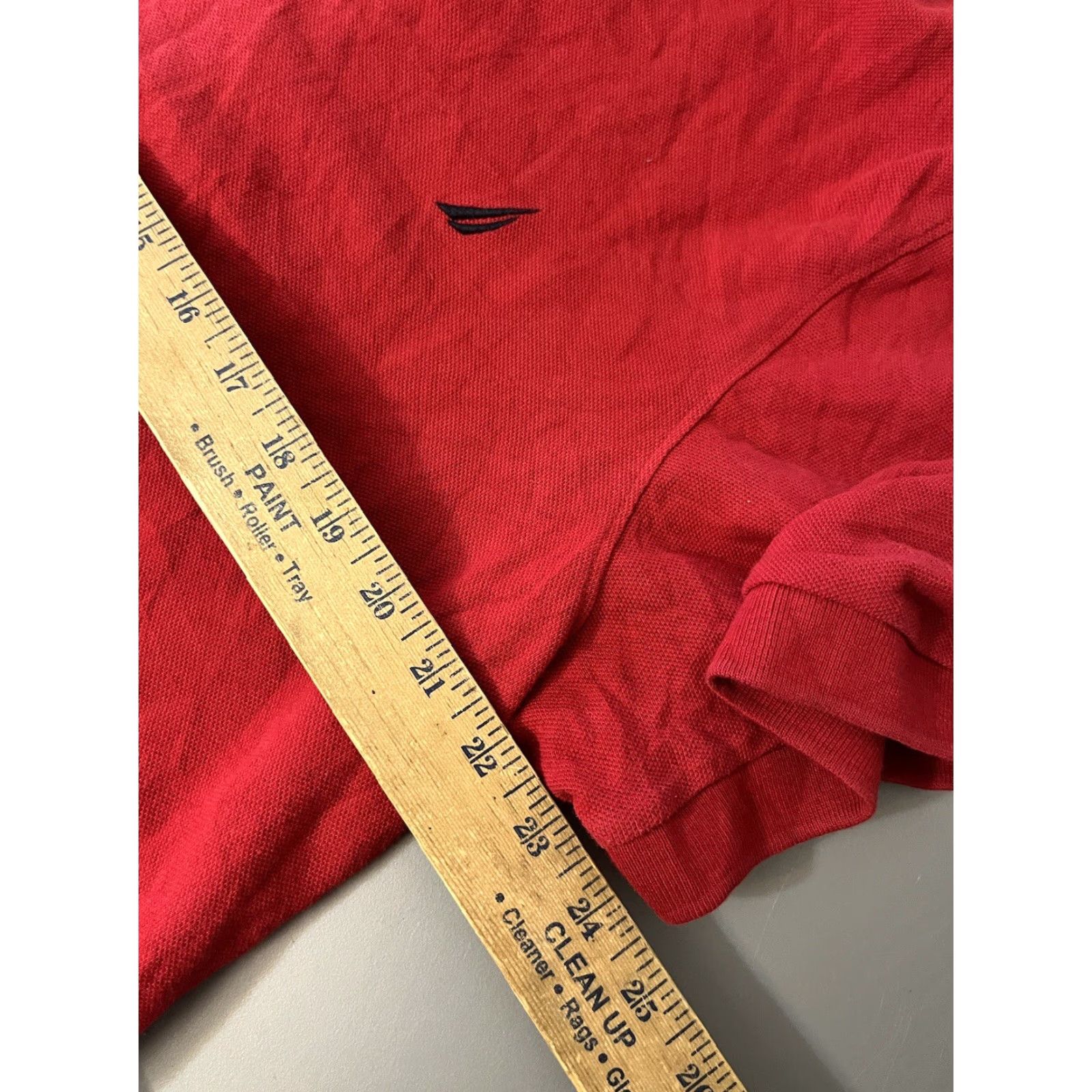 Nautica Nautica Polo Shirt - Red - Men's XL - Short Sleeve - Slim Fit - Button Collar - Logo - Classic Golf/Boating Shirt Size US XL / EU 56 / 4 - 5 Thumbnail