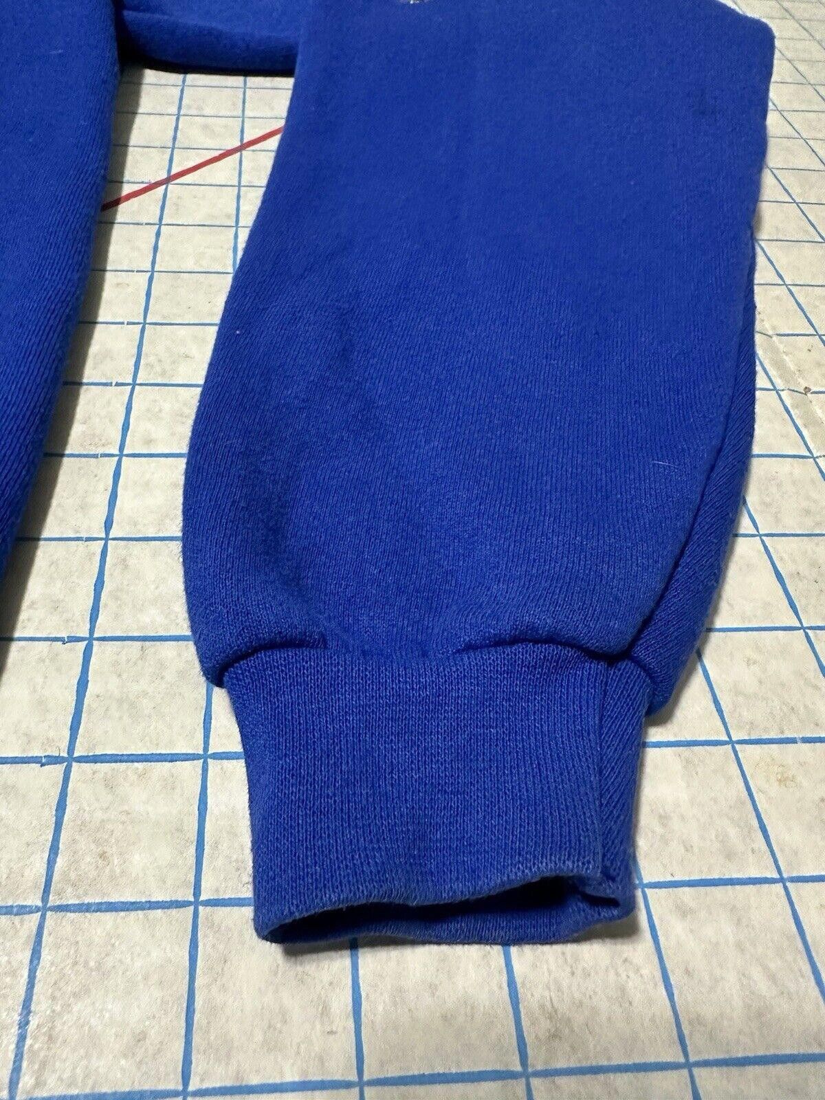 Designer Vintage Butterfly Sweatshirt Crewneck Blue Adult Large Size L / US 10 / IT 46 - 4 Thumbnail
