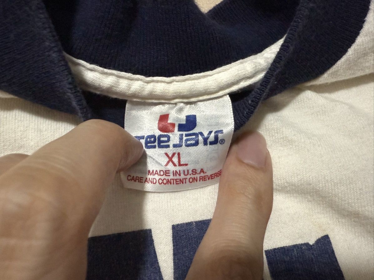 Vintage Vintage 90s Mr.Bubble Ringer Shirt Size US XL / EU 56 / 4 - 4 Thumbnail