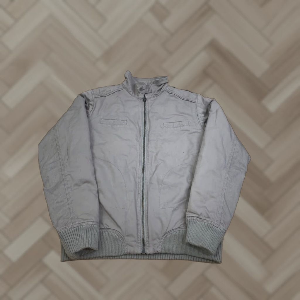 Vintage Hawaiian Island Creations Jacket Mens M Gray Full Zip Lined Sherpa Casual Size US M / EU 48-50 / 2 - 1 Thumbnail