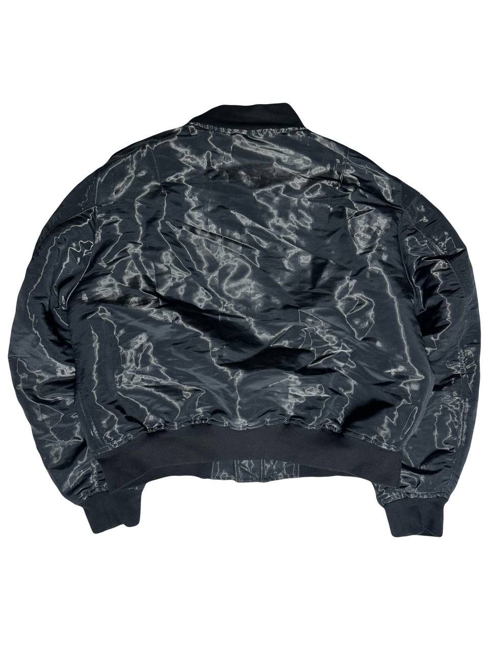 Givenchy Givenchy Black Patch Wet Effect Bomber Jacket Mens XL Size US XL / EU 56 / 4 - 5 Thumbnail