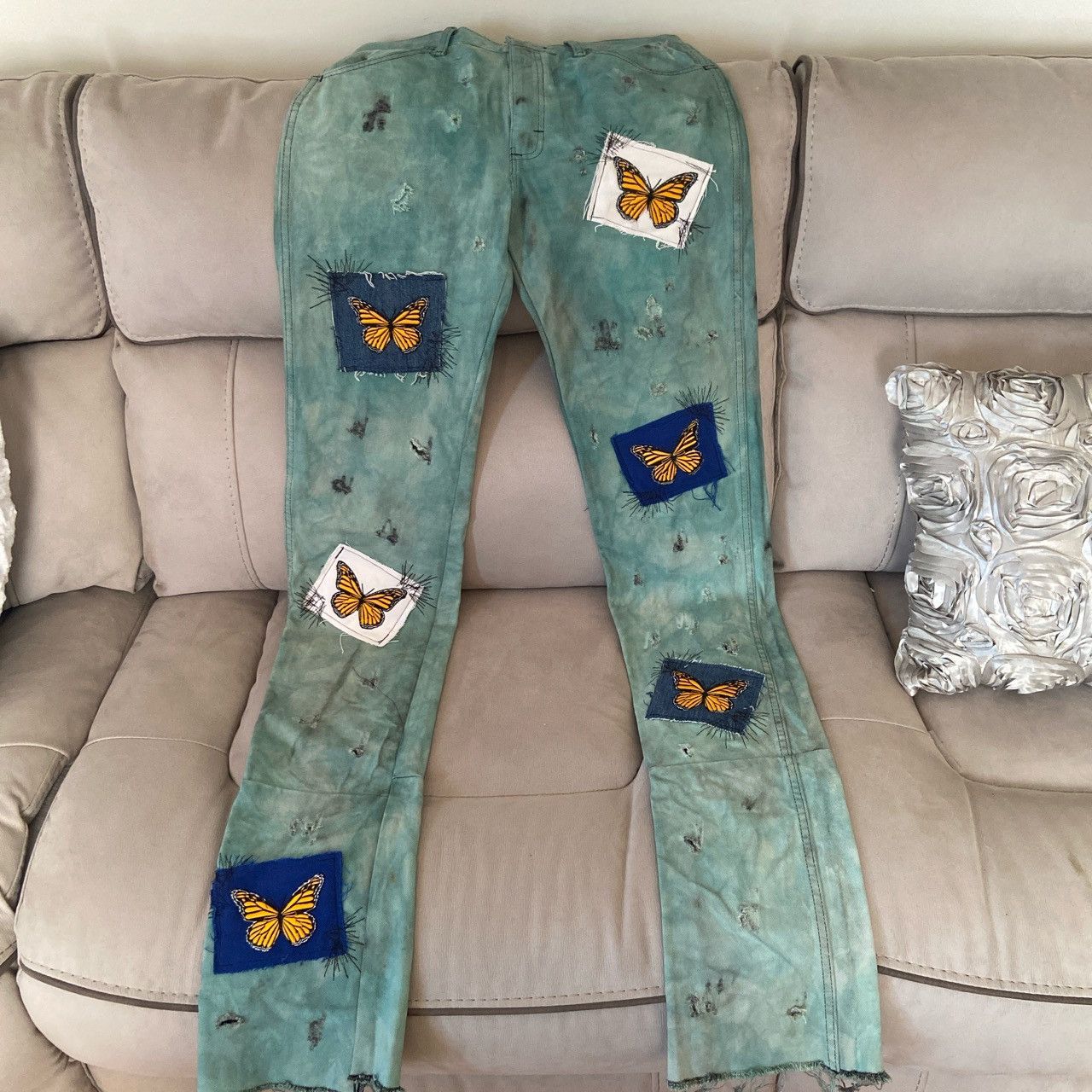 Vintage CorruptKid stacked jeans Size US 32 / EU 48 - 1 Thumbnail