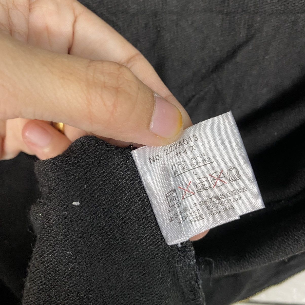 Japanese Brand 📌Full Zipper Sweater Punk Design Bondage Bones Design Size US L / EU 52-54 / 3 - 17 Thumbnail