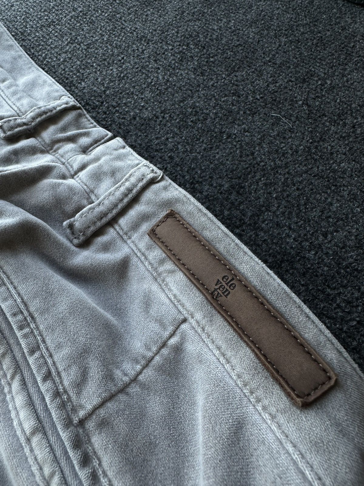 Eleventy 🚨 ELEVENTY GRAY MEN UNISEX PANTS SOFT LUXURY OLD MONEY Size US 29 - 15 Thumbnail