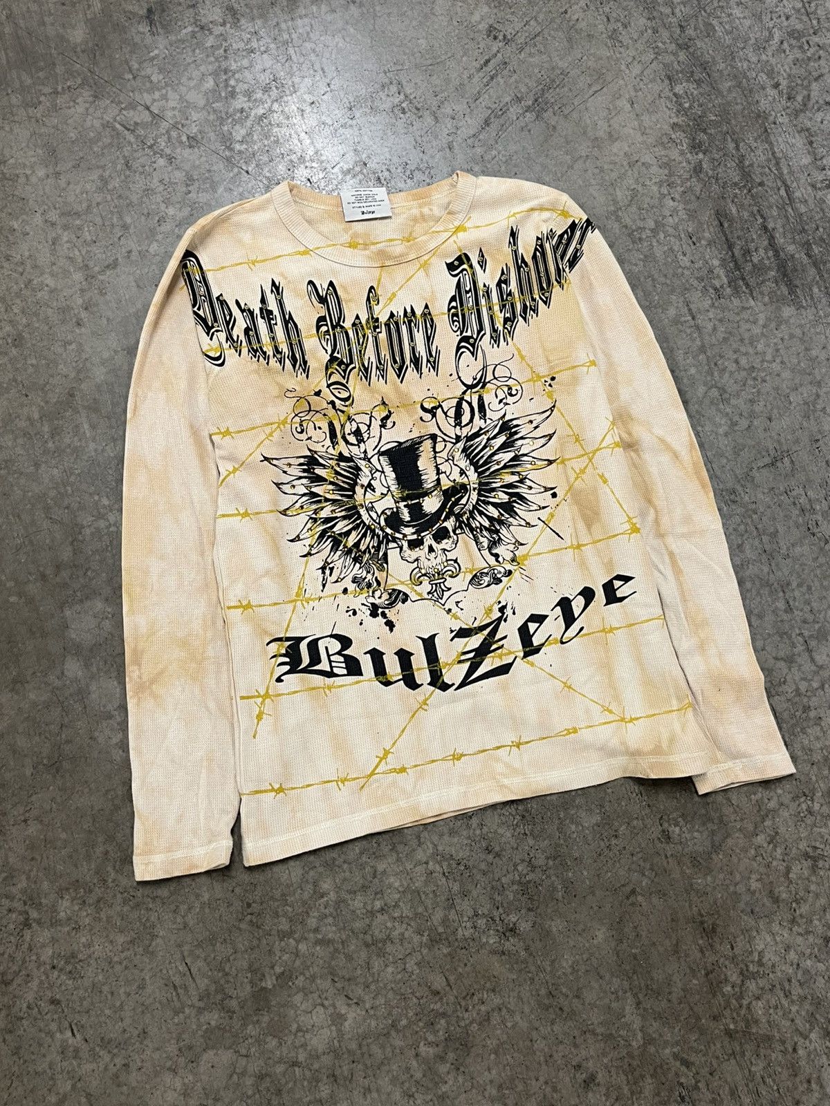 Affliction × Vintage Y2k grunge thermal skater hype rare affliction style opium Size US M / EU 48-50 / 2 - 3 Thumbnail