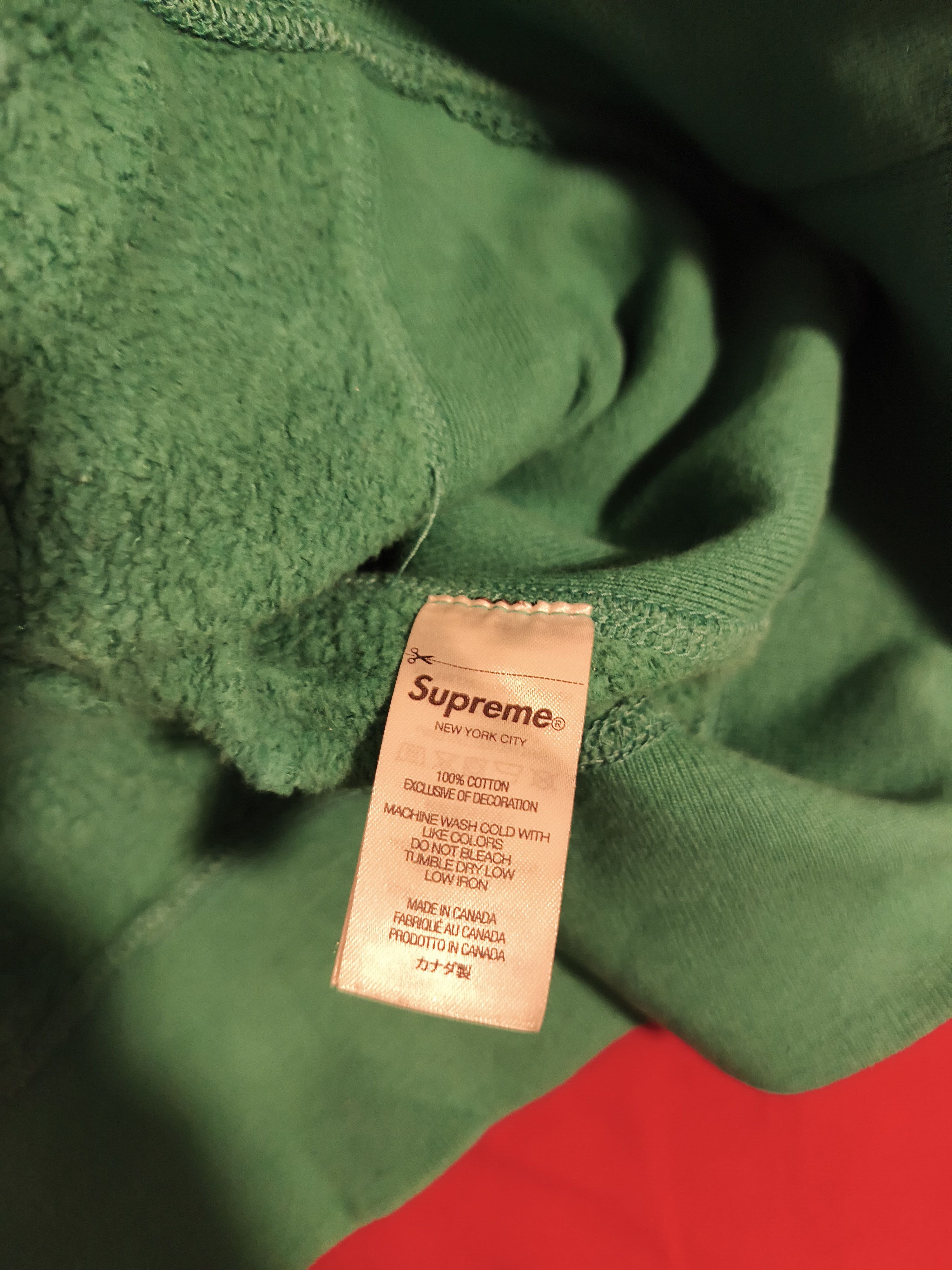 Supreme Supreme small box logo pine green fw21 Size US XL / EU 56 / 4 - 4 Thumbnail