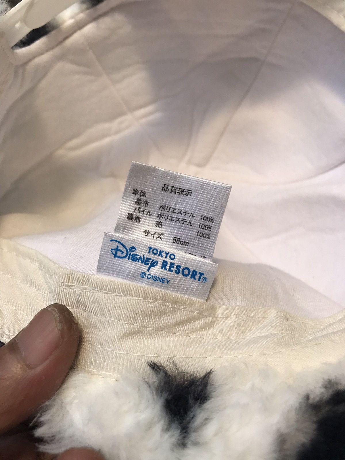 Disney × Japanese Brand AUTHENTIC 101 DALMATIAN FULL FAUX FUR CAP HAT Size ONE SIZE - 8 Thumbnail