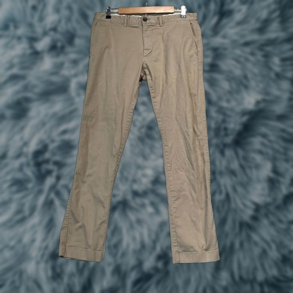 J.Crew J. Crew Mens Chino Pants Flex Slim Khakis Beige 32x32 Regular Size 32 Chino Men Bays 32x32? Size US 32 / EU 48 - 1 Thumbnail