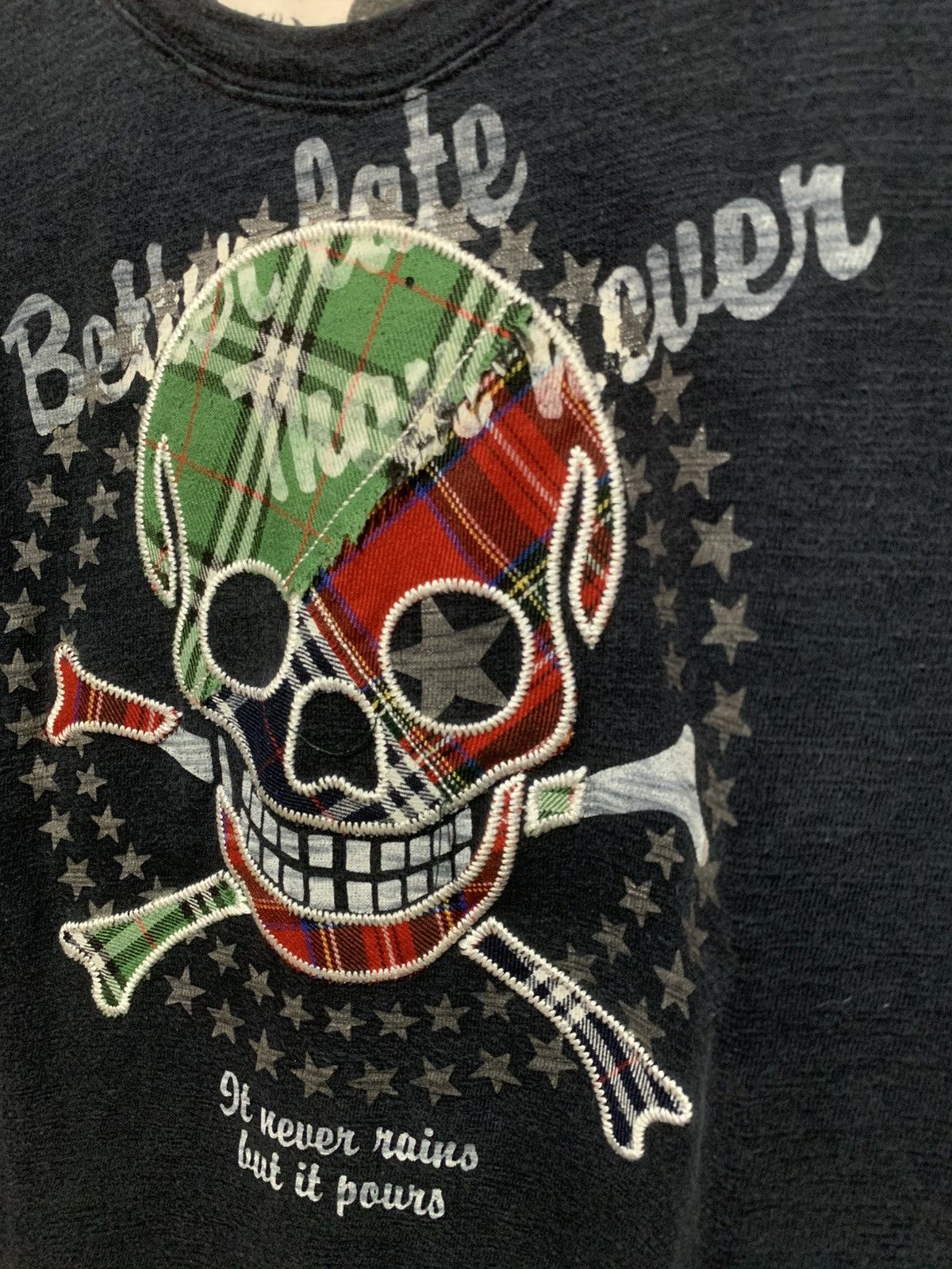 Hysteric Glamour × Undercover Japanese Sucure Pomme Skull Poem Triple Layer LongSleeve Tee Size US M / EU 48-50 / 2 - 8 Thumbnail