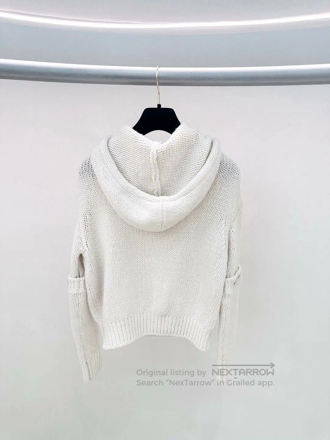 Chanel Chanel Beige Paneled Hoodie. Size US S / EU 44-46 / 1 - 2 Thumbnail