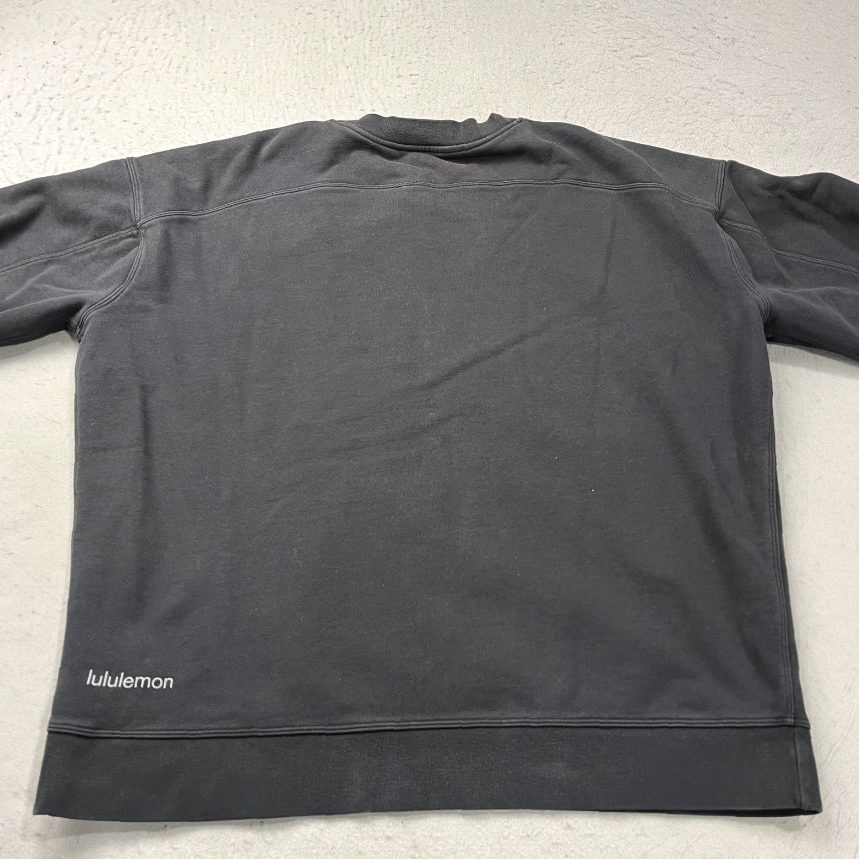 Lululemon Lululemon Sweatshirt Womens 10 Black Gym Pullover Crewneck Oversized Perfectly Size L / US 10 / IT 46 - 4 Thumbnail