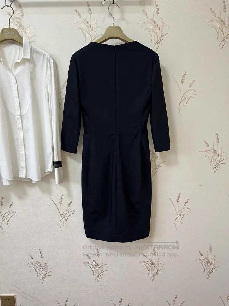 The Row The Row Dark blue dress Size S / US 4 / IT 40 - 3 Thumbnail