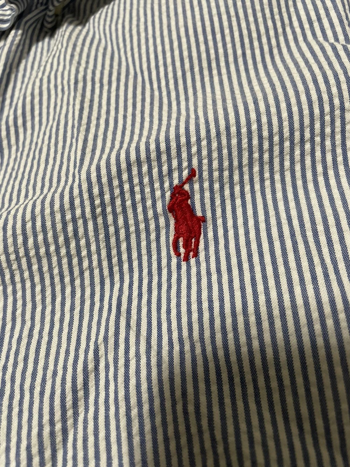 Polo Ralph Lauren Ralph Lauren polo seersucker size M Size US M / EU 48-50 / 2 - 2 Thumbnail
