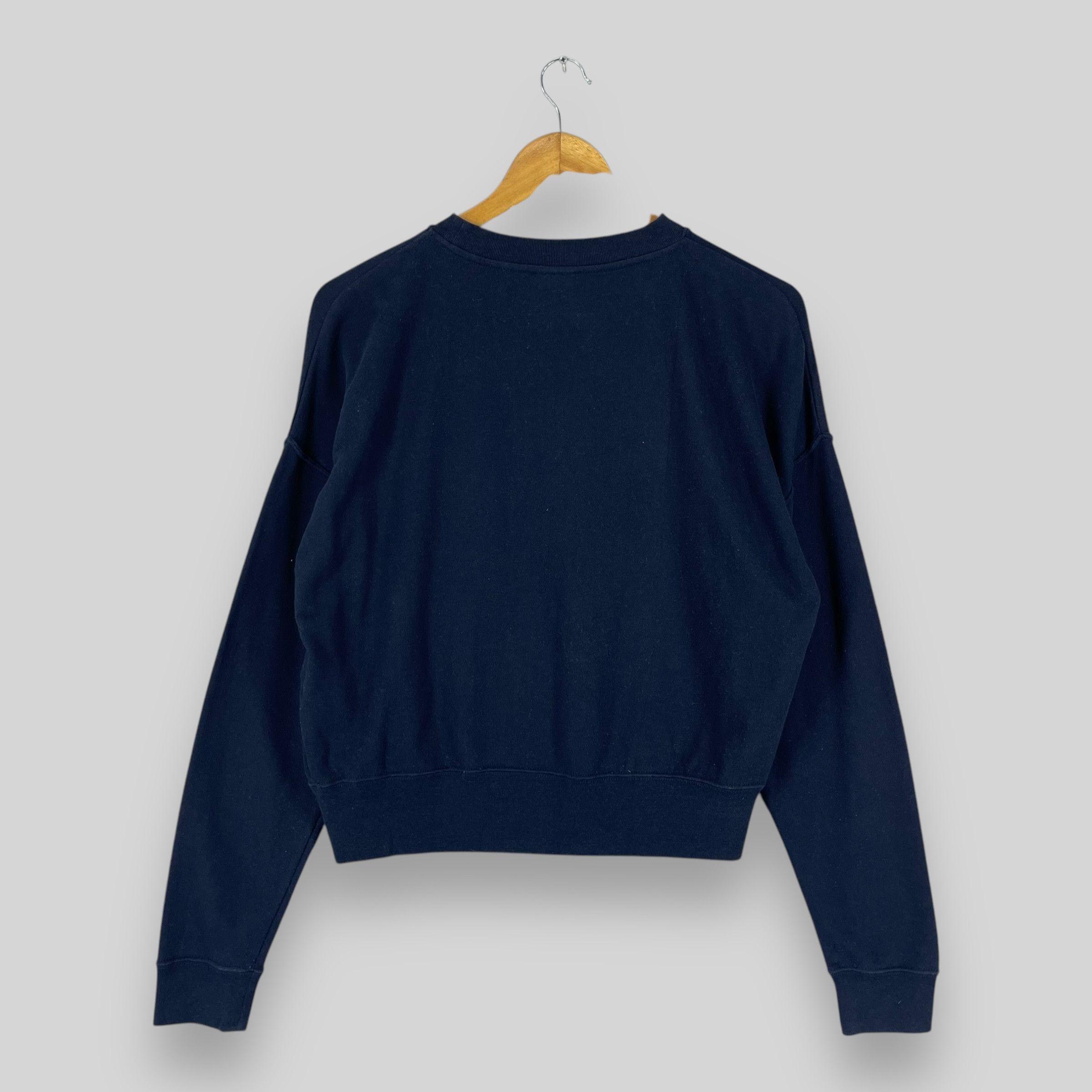 Champion Vintage CHAMPION Crop Top Spellout Embroidery Sweater Size M / US 6-8 / IT 42-44 - 8 Thumbnail