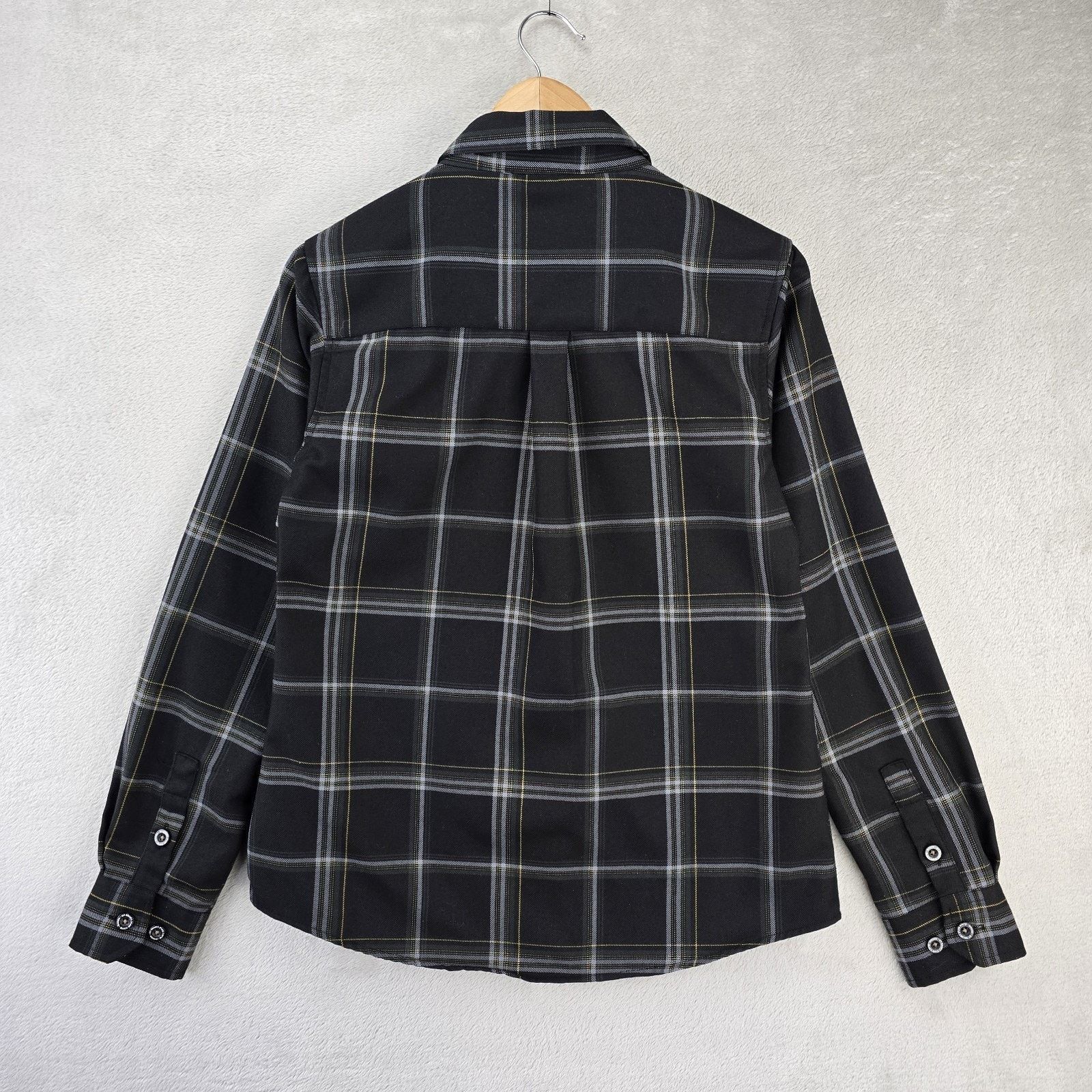 Dixxon Dixxon Black Rifle Coffee Co. Women Shirt Medium Black Plaid Size M / US 6-8 / IT 42-44 - 9 Thumbnail